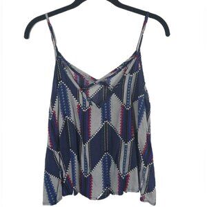 Cuidado con el Perro Spaghetti Crisscross Strap Loose Bottom Top Zig Zag MEDIUM‎